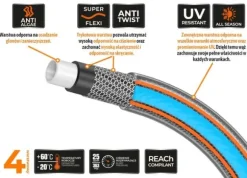 Trädgårdsslang ""PROFESSIONAL- EXTRA FLEX"" FI 1/2". 30m / TEGER