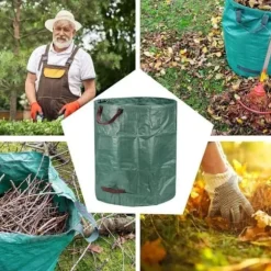 Trädgårdssoppåsar - Märke - Set med 4 - Rivsäkra - 272L