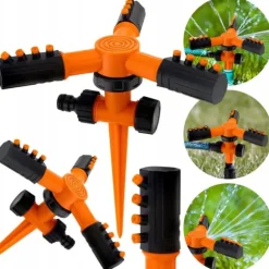 Trädgårdsspridare, driven, roterande, trearmad, VERGIONIC sprinkler