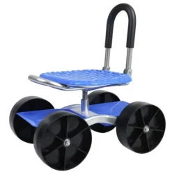 Trädgårdsstol, Justerbar Höjd, Ergonomisk Design,Blå