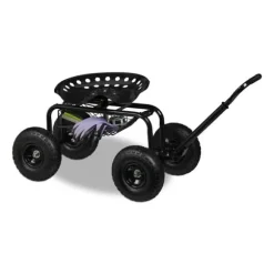 Trädgårdsstol med förvaring, 45-54x43x82 cm