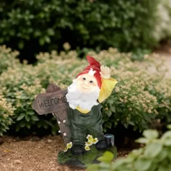 Trädgårdstomte, 27x22x12 cm, Flerfärgad