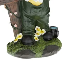 Trädgårdstomte, 27x22x12 cm, Flerfärgad