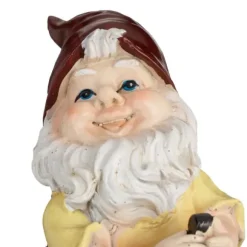 Trädgårdstomte, 15x7,5x10,5 cm, Flerfärgad