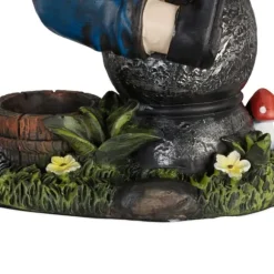 Trädgårdstomte, 15x7,5x10,5 cm, Flerfärgad