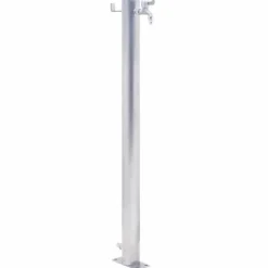 Trädgårdsvattenpelare - Rostfritt stål - 100 cm - Robust - Korrosionsbeständig - Praktisk