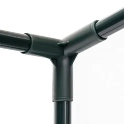 Trädgårdsväxthus - Relaxdays - TOMMY - 100 x 50 x 150 cm - Regn- och vindskydd - Transparent överdrag