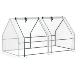 Trädgårdsväxthus, Vattentätt, Metallram