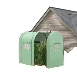 Trädgårdsväxthus, Vattentätt, Mått 185x94x150 cm