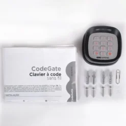 Trådlös kodknappsats - SCS SENTINEL - CodeGate - För grind eller garageport - Räckvidd 50m - Batterier ingår ej