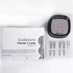 Trådlös kodknappsats - SCS SENTINEL - CodeGate - För grind eller garageport - Räckvidd 50m - Batterier ingår ej
