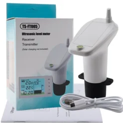 Trådlös vattensensor med larm - mäter vattennivå