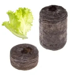 TREGREN salladskapselsats för grönsaksträdgård inomhus. 2 torvkapslar och salladsfrön.