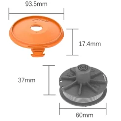 Trimmerspole för Gardena Easycut 400, ComfortCut450 grästrimmer