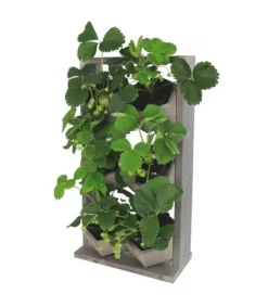 Trälådor för vertikal odling RD-8/2x3 - Grå