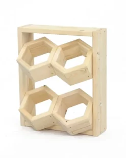 Trälådor vertikala RD-8/2x2 - Natur