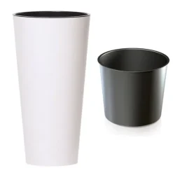Tubus Slim DTUS250 Hög Blomkruka | Vit
