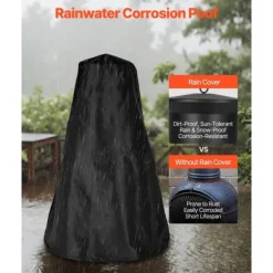 22-tums Chiminea Utomhusspis i Järn, med Grillnät och Skorstensbeläggning, Robust och Väderbeständig