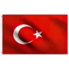 Turkiet Flagga - 150 x 90 cm