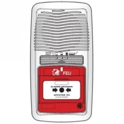 Typ 4 radio batteridrivet brandlarm