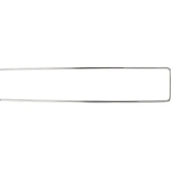 U-formade galvaniserade trädgårdsstakar - 100 pack - 3 mm tjocklek