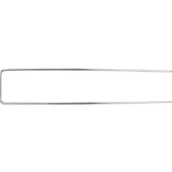 U-formade galvaniserade trädgårdsstakar - 100 pack - 3 mm tjocklek