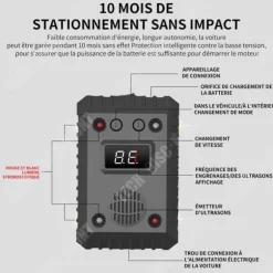 Ultraljudsmus med PASSIONOVA med 8 stroboskopiska ljus för att avskräcka möss och råttor, ultraljud avskräckare för bil, avskräckare mot mårdar för b | CDON