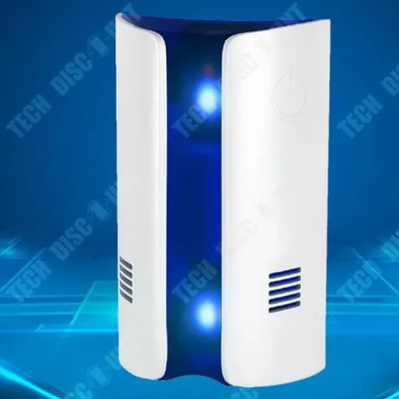 Ultraljudsrepeller för insekter Touchknapp Två högtalare med hög frekvens Med nattlampa Insektsrepeller