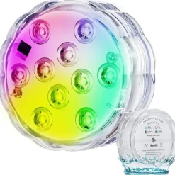 Undervattenslampa / LED Poolbelysning - RGB