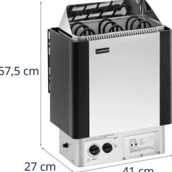 Uniprodo - Bastuaggregat - elektriskt - 4,5 kW