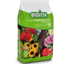 Universaljord 5,5-6,5 pH för trädgårdsblommor 10 l