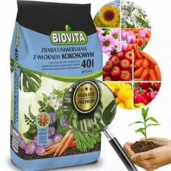 Universaljord med kokosfiber 40L Naturligt substrat