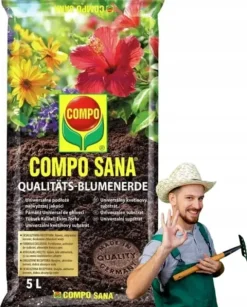 Universalsubstrat för växter 5l - en blandning av torv, perlit och dolomit