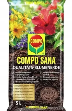 Universalsubstrat för växter 5l - en blandning av torv, perlit och dolomit