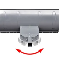 Universellt snöblad för ATV & traktor | Storlek: 100x44 cm | Färg: Stål