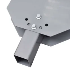 Universellt snöblad för ATV & traktor | Storlek: 100x44 cm | Färg: Stål