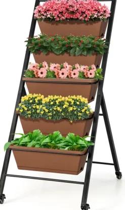 Upphöjd bädd, 57x74x132 cm - Material: Högstyrka ny PP och robusta metalrör