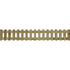 Upphöjd odlingslåda i impregnerad furu - Staket-design | Storlek: 200x30x30 cm