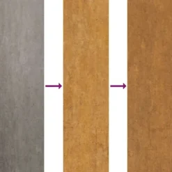 Upphöjd odlingslåda i rosttrögt stål - Hållbar växtlåda | Storlek: 770x100x36 cm | Färg: Brunt