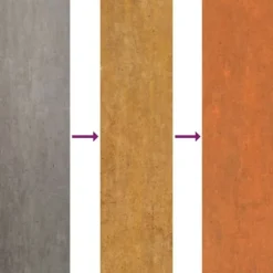 Upphöjd odlingslåda i rosttrögt stål - Hållbar trädgårdslösning | Storlek: 100x100x45 cm | Färg: Brunt