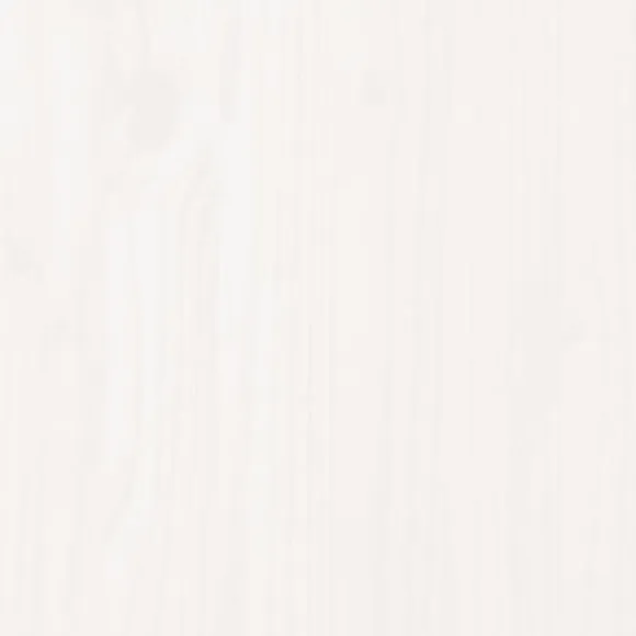 Upphöjd odlingslåda på ben i massiv furu | Storlek: 160x50x57 cm | Färg: Vit