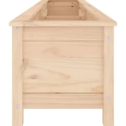 Upphöjd odlingslåda på ben i massiv furu | Storlek: 199,5x40x39 cm