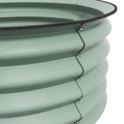 Upphöjd planteringslåda, 60x30 cm, grön