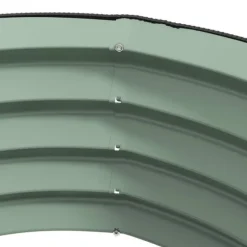 Upphöjd planteringslåda, 60x30 cm, grön