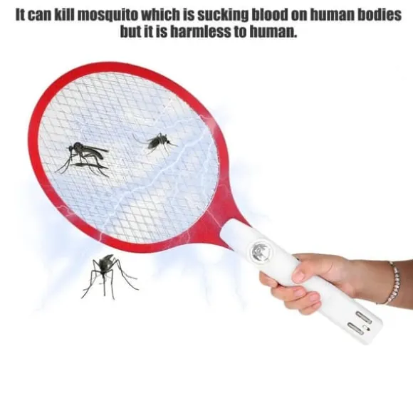 uppladdningsbar elektrisk myggsmällare, säker hushållsmyggdödare, myggfälla