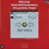 Utanpåliggande brandtryckknapp röd PPWP-A utan hammare 2xLED grön/röd XY med CNBOP-certifikat W0-PPWP-A D1/2K XY ZC
