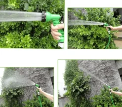 Utdragbar Vattenslang med Munstycke, 5-15 meter