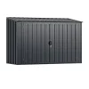 Uteförvarcmgsbod, 193×86×127 cm, Grå