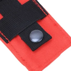 Utomhus bärbar Tourniquet-påse med Trauma Shear Strap - Röd