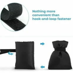 Utomhus kranskydd Frostskyddsisolerat lock för trädgårdskran Svart Flera färger Largeight